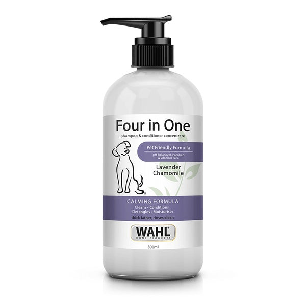Wahl Four In One Shampoo 300ml - Free Shipping