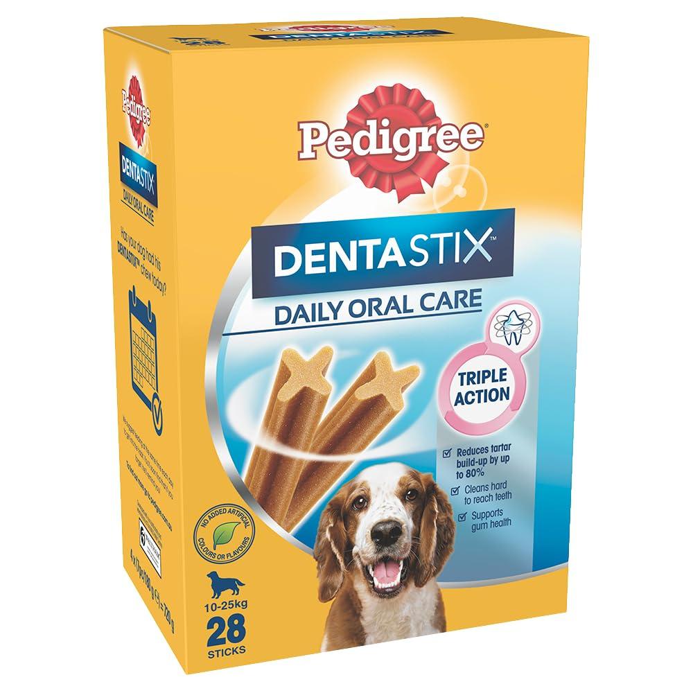 Pedigree Dentastix For Medium Dogs 28 Pack