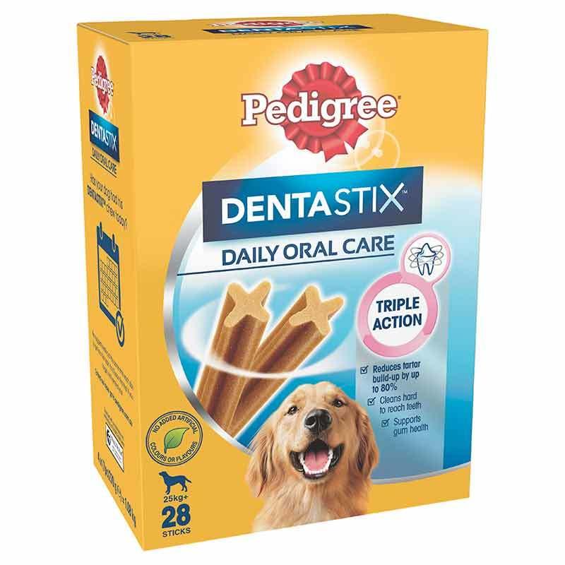 Pedigree Dentastix Value Pack For Large Dogs 28 Pack