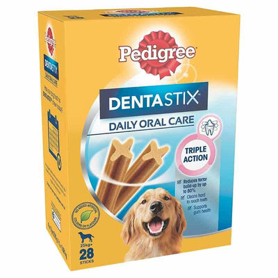 Pedigree Dentastix Value Pack For Large Dogs 28 Pack
