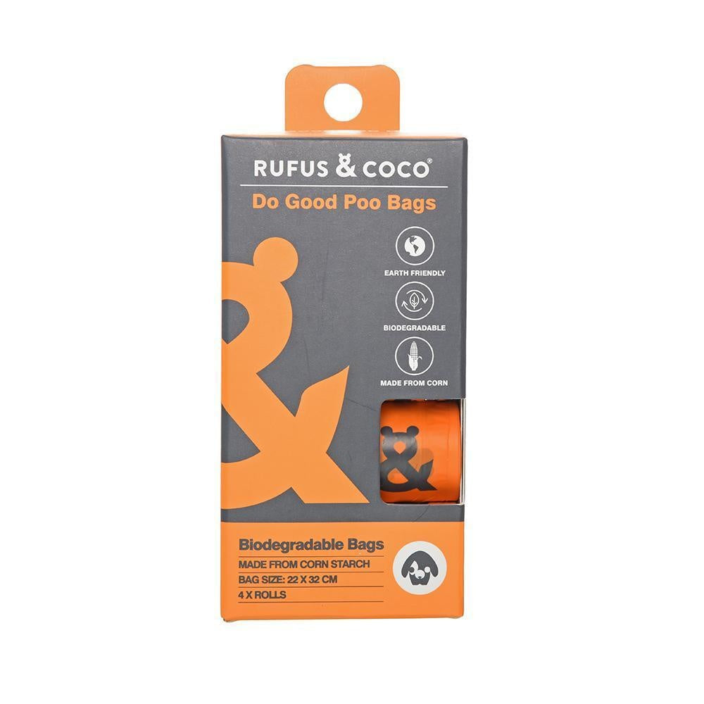 Rufus And Coco Do Good Biodegradable Poo Bags - Free Shipping