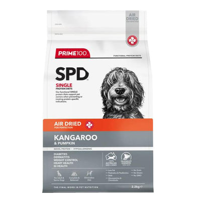 Prime100 Spd Air Dried Kangaroo & Pumpkin 2.2kg