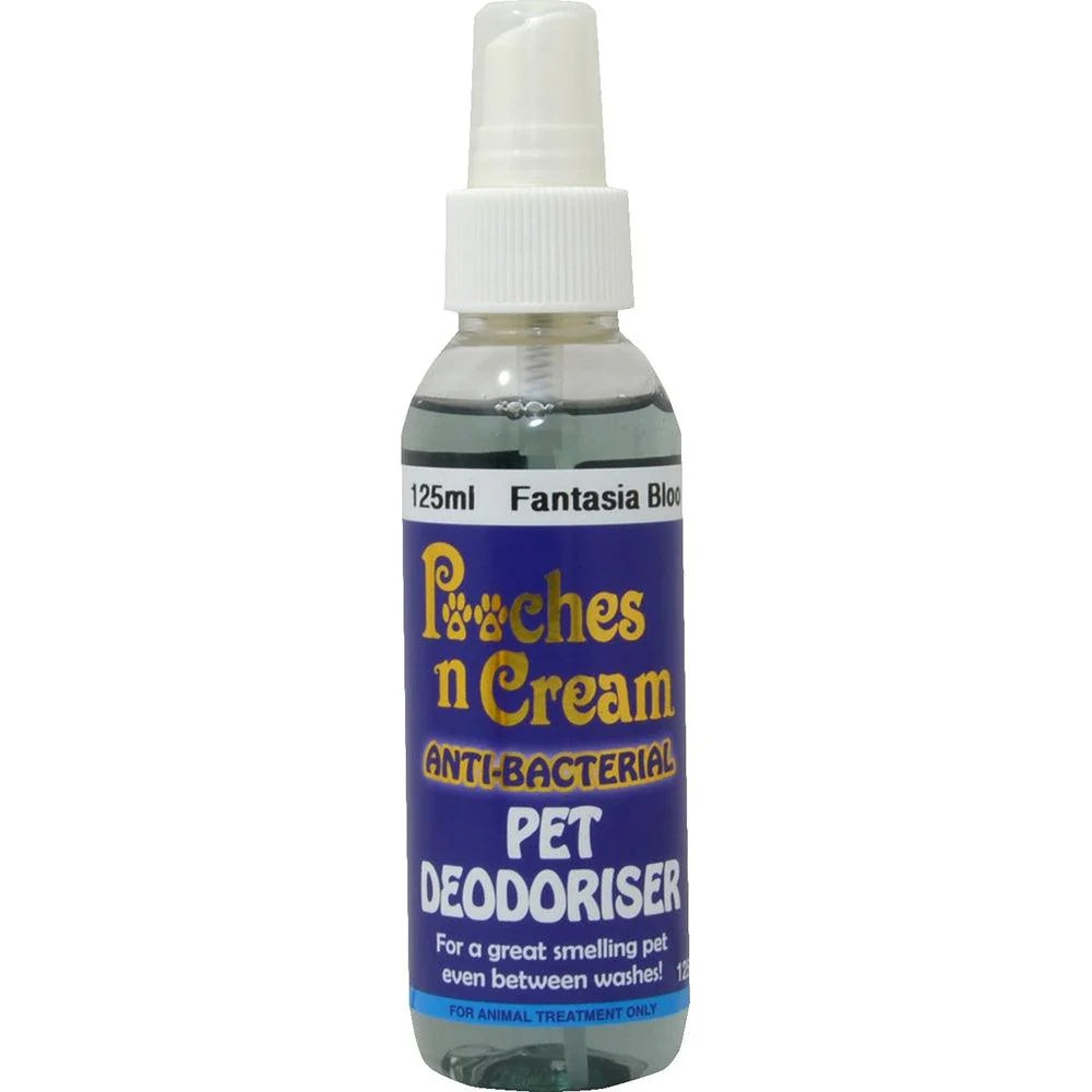 Pooches N Cream Pet Deodoriser Fantasia Bloo 125ml - Free Shipping