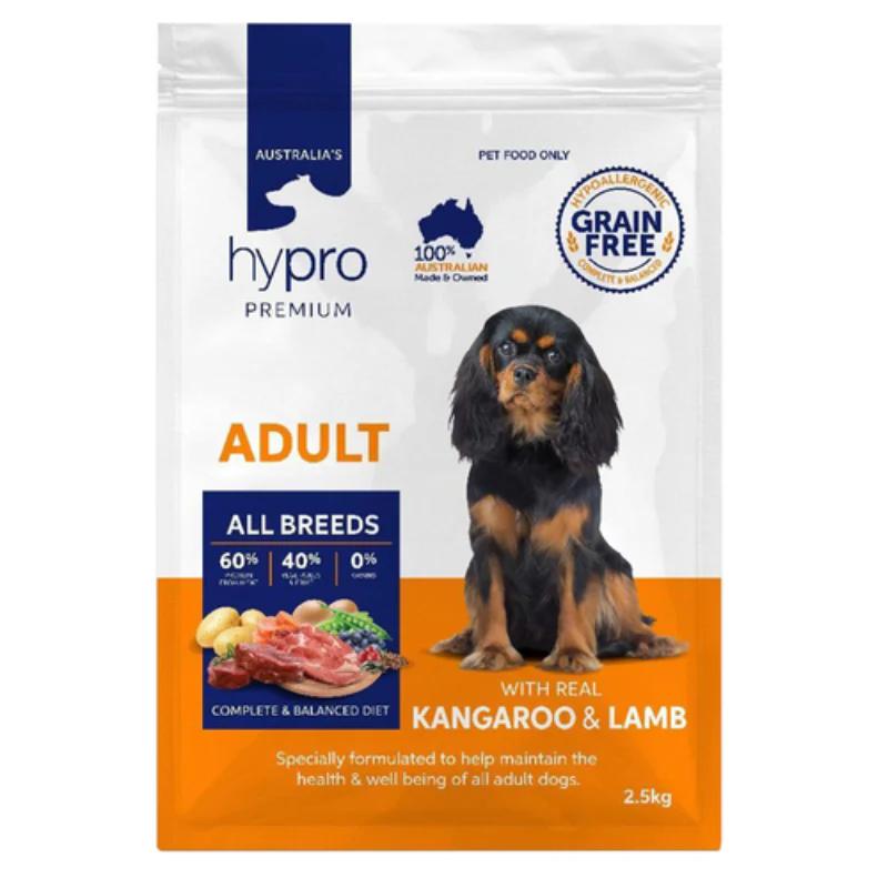Hypro Premium Grain Free Kangaroo & Lamb Dry Dog Food 20kg