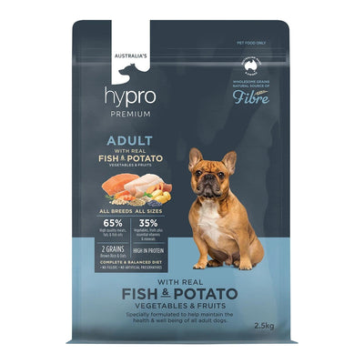 Hypro Premium Wholesome Grains Fish And Potato Dry Dog Food 20kg