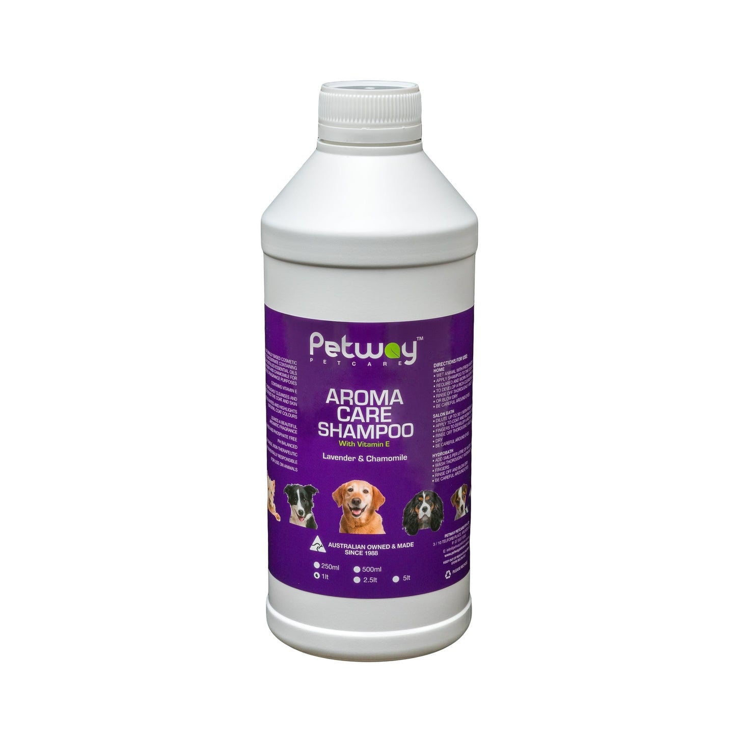 Petway Petcare Aroma Care Shampoo 1L - Free Shipping