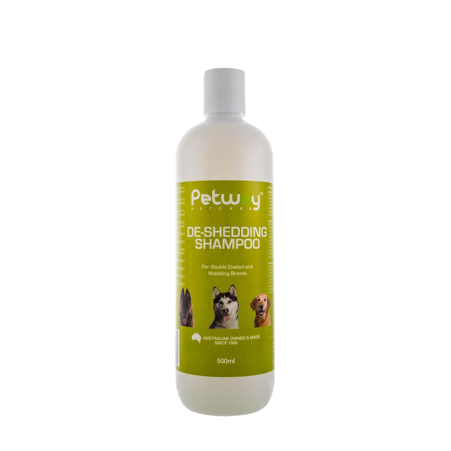 Petway Petcare De Shedding Shampoo 500ml - Free Shipping