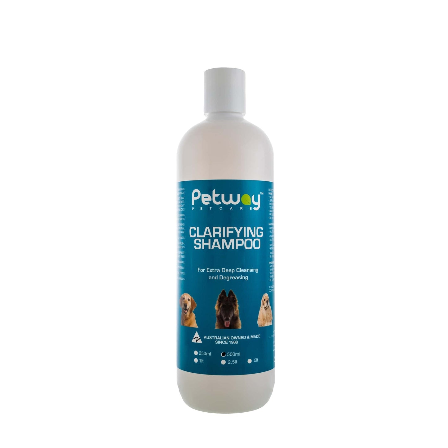 Petway Petcare Clarifying Shampoo 500ml - Free Shipping
