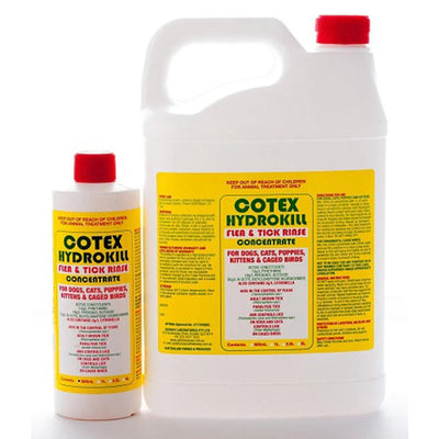Cotex Hydrokill Flea And Tick Rinse Coentrate 1L