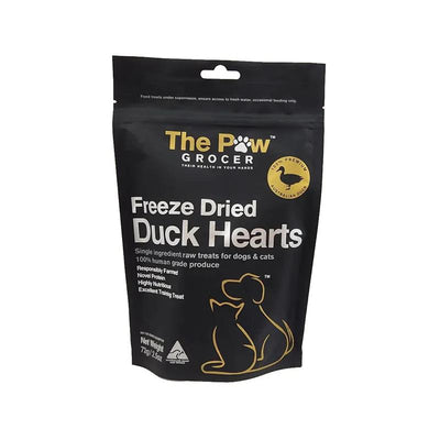 The Paw Grocer Duck Heart Dog Treats