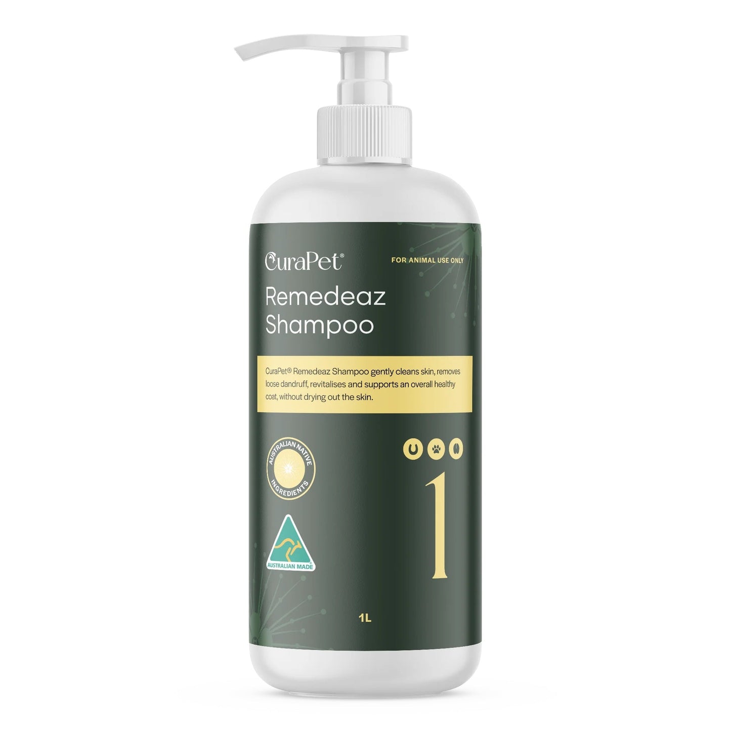 Curapet Remedeaz Shampoo 1L - Free Shipping
