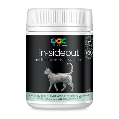 Eac Animal Care In-Sideout Gut & Immune Health Optimiser For Cats 125g