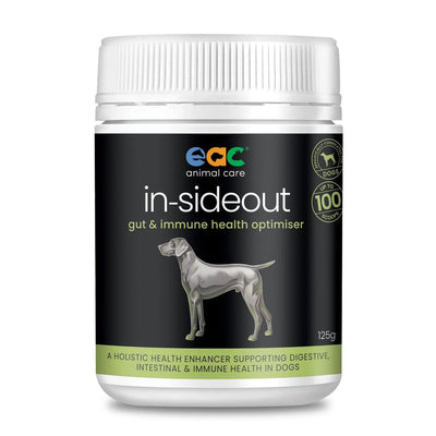 EAC Animal Care In-Sideout Gut & Immune Health Optimiser for Dogs 125g