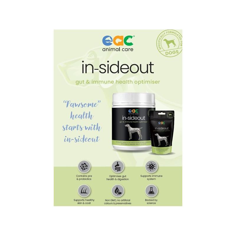 Eac Animal Care In-Sideout Gut & Immune Health Optimiser For Dogs 40g