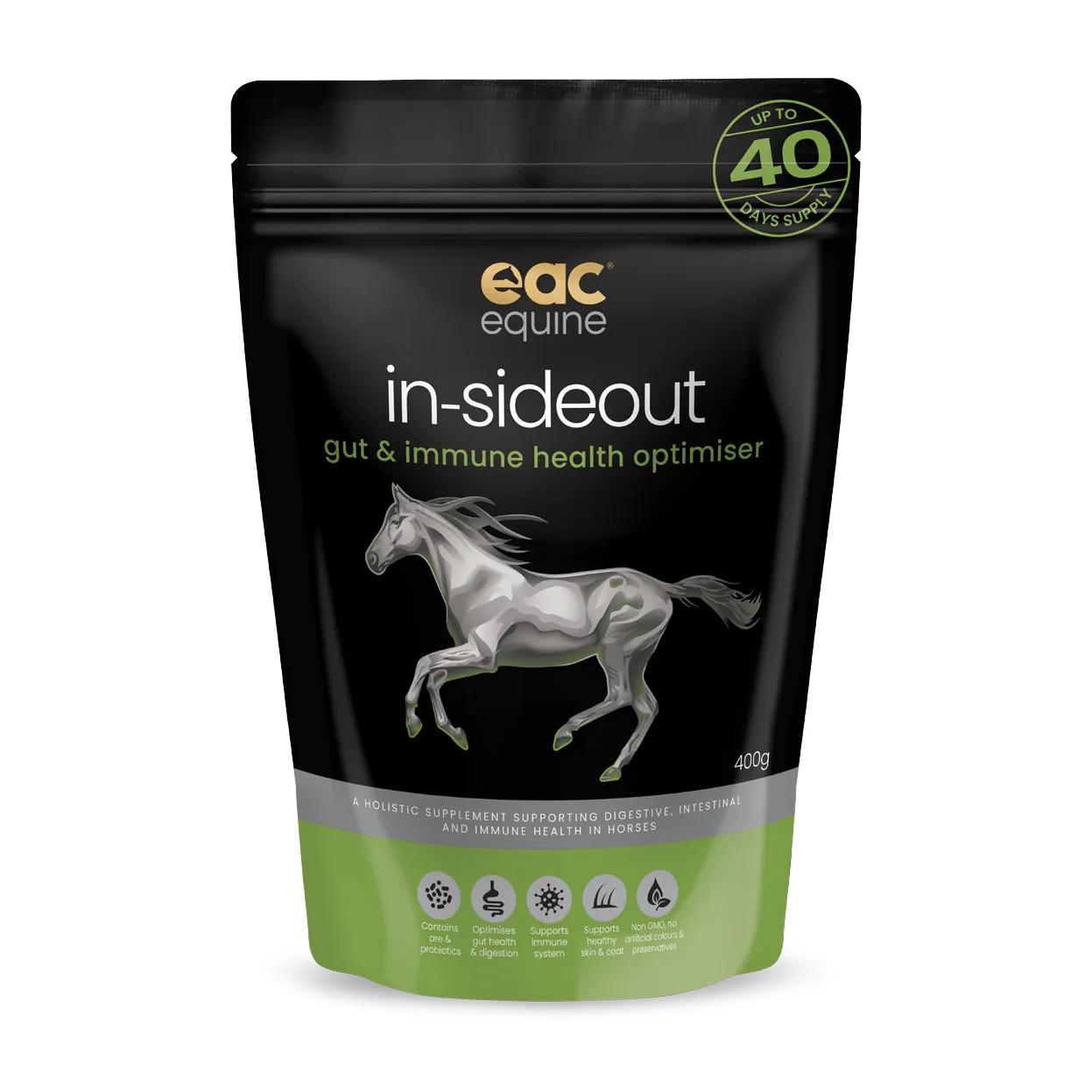 EAC Animal Care In-Sideout Gut & Immune Health Optimiser for Horses 1kg