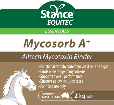 Stance Equitec Mycosorb A+ Horses Alltech Mycotoxin Binder 1kg