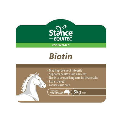 Stance Equitec Biotin Extra Strength Horse Hoof Skin & Coat Support 1kg