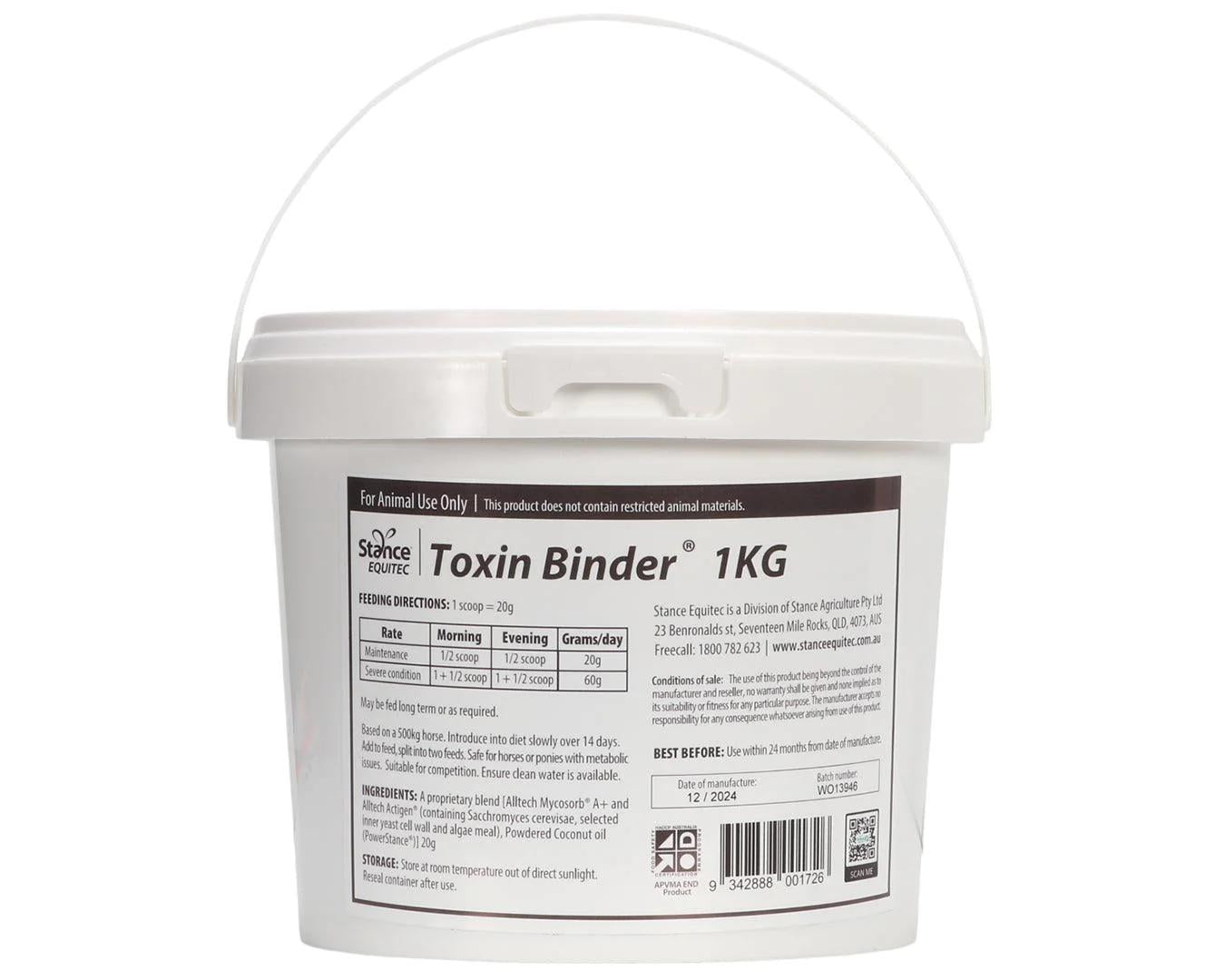 Stance Equitec Toxin Binder Horses Mycotoxins Treatment 1kg