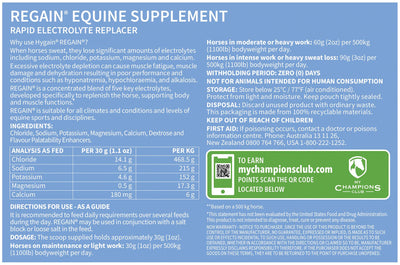 Hygain Regain Horse Rapid Electrolyte Replacer 5kg