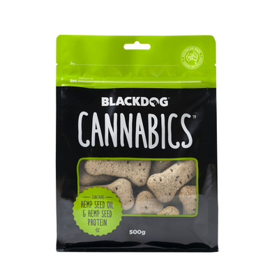 Black Dog Oven Baked Biscuits Cannabics 500g