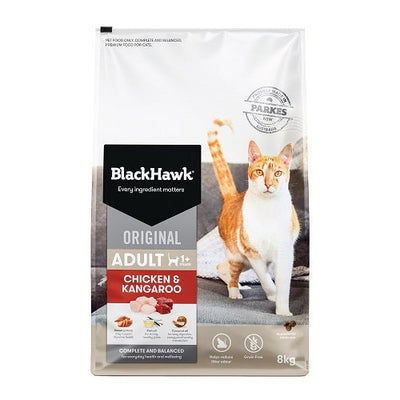 BLACK HAWK CAT CHICKEN KANGAROO 8KG