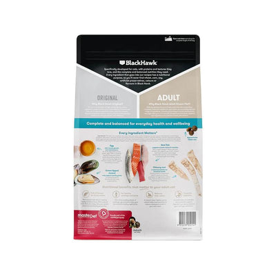 Black Hawk Original Ocean Fish Adult Dry Cat Food 2kg