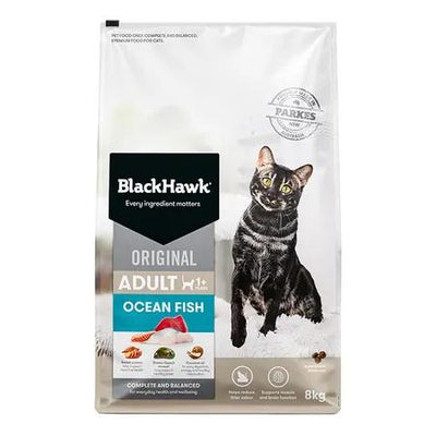 BLACK HAWK CAT OCEAN FISH 8KG