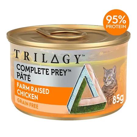 TRILOGY COMPLETE PREY PATE CHICKEN 85G 24PK