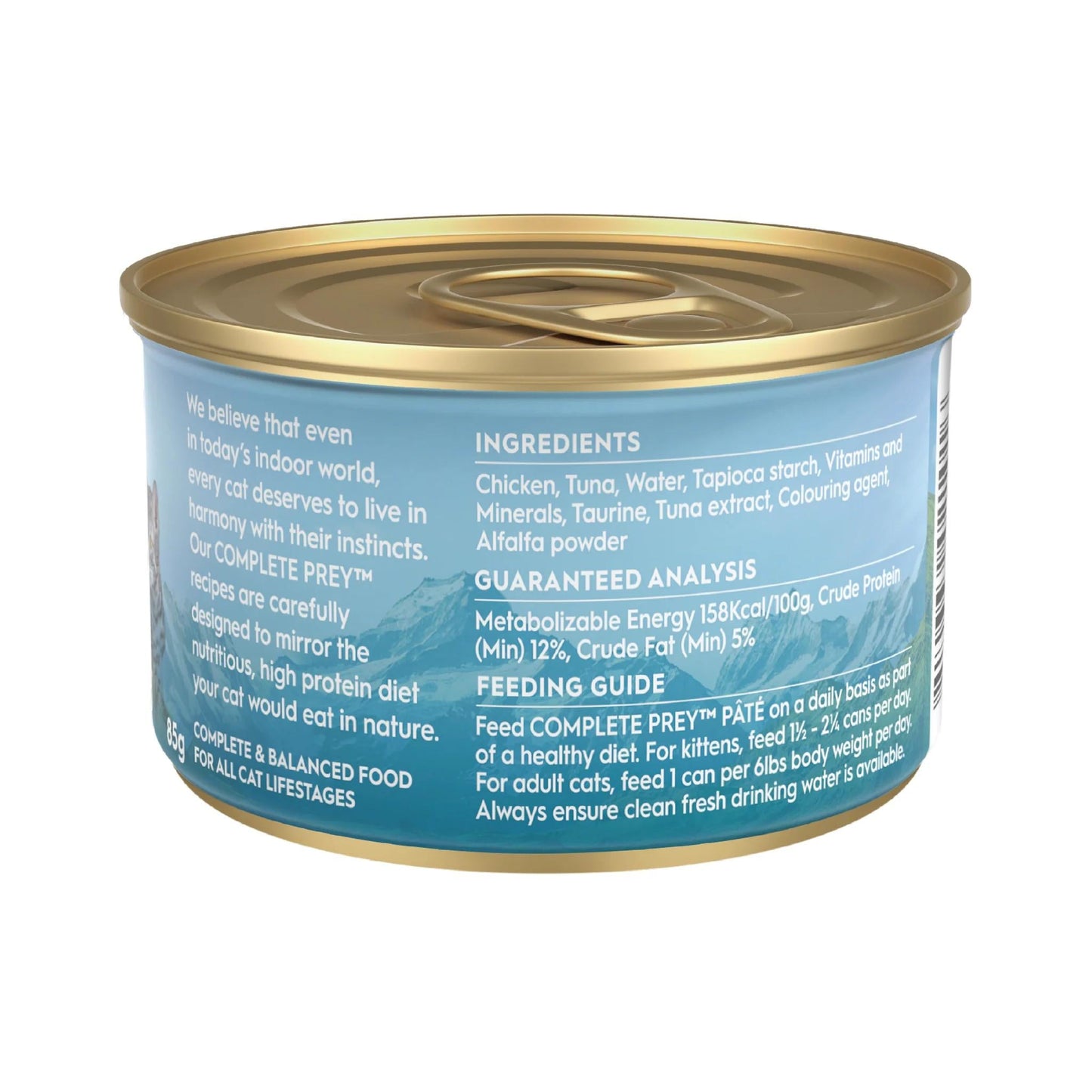 Trilogy Complete Prey Pate Tuna 85g 24pk