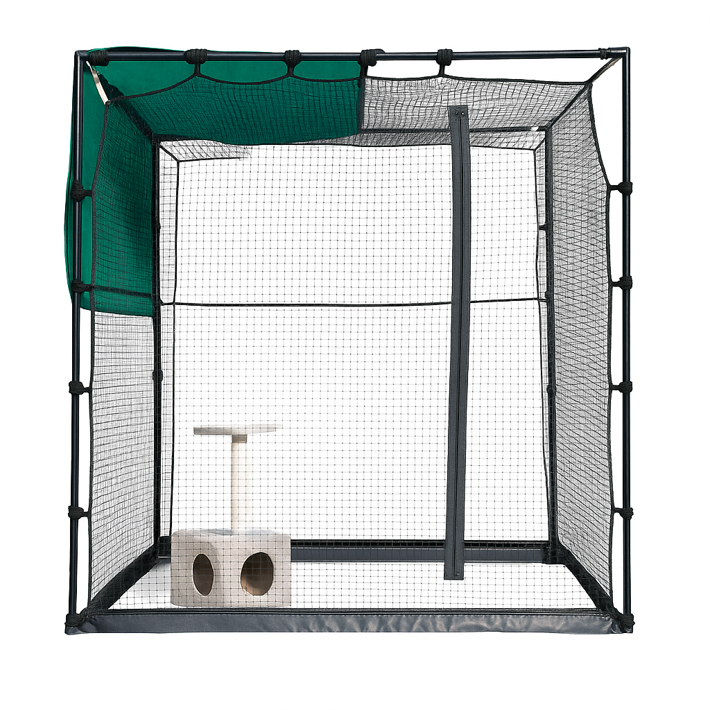 Single XL Freestanding Cat Enclosure