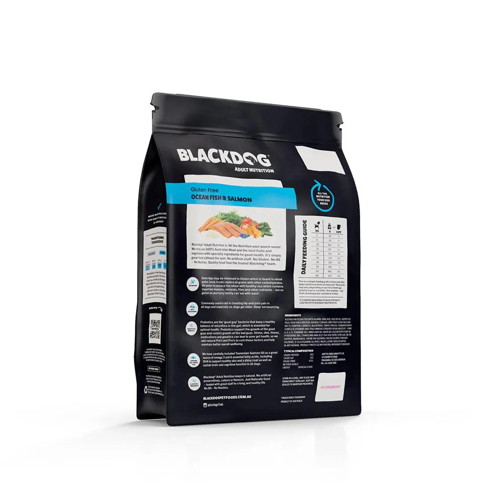 Black Dog Adult Salmon Ocean Fish Rice & Vegetables 9kg