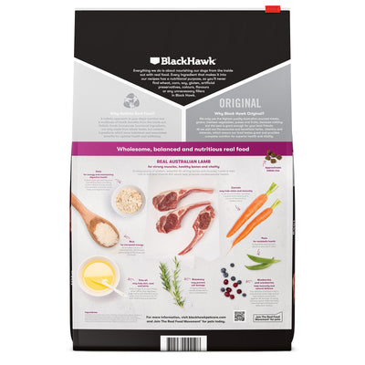 Black Hawk Lamb And Rice Adult Dry Dog Food 10kg