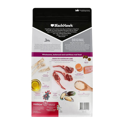 Black Hawk Original Adult Lamb And Rice Dry Dog Food 3kg