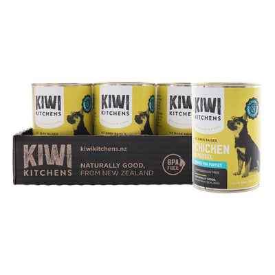 Kiwi Kitchens Puppy Beef & Mussel 375g 9pk