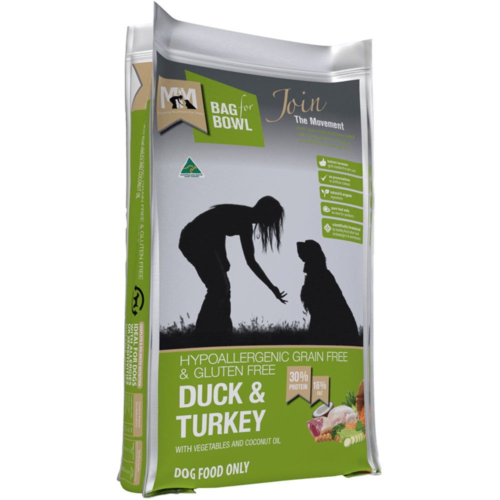 MFM DOG DUCK & TURKEY GRAIN & GLUTEN FREE GREEN 20KG