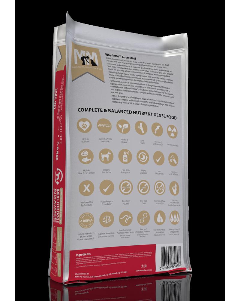 Meals For Mutts Dog Kangaroo & Lamb Gluten Free 20kg