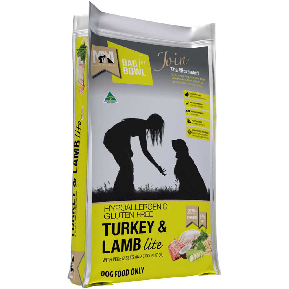 MFM DOG LITE TURKEY & LAMB GLUTEN FREE YELLOW 2.5KG