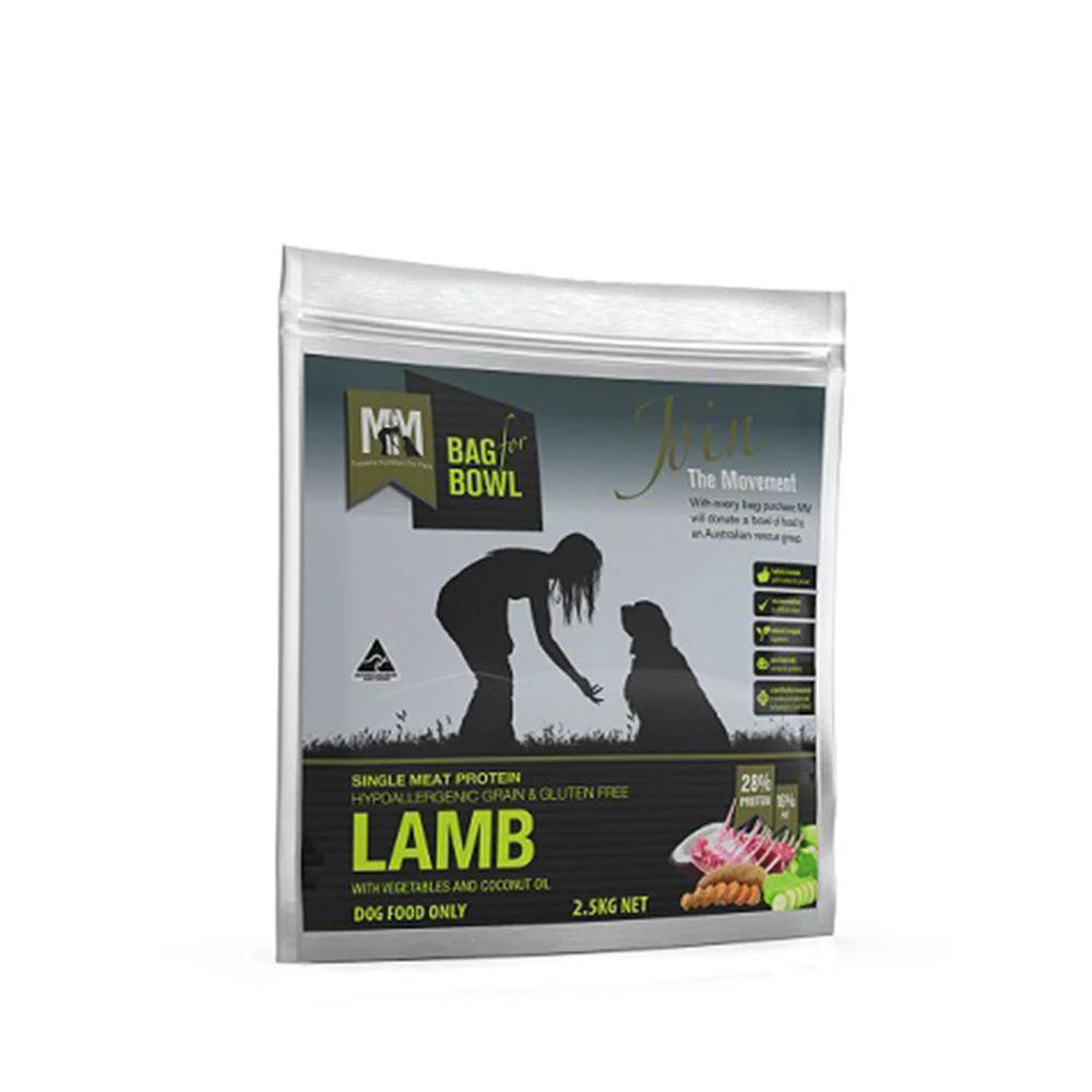 Meals For Mutts Dog Single Protein Lamb Grain & Gluten Free 2.5kg