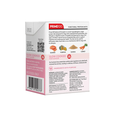 Prime Spd Slow Cooked Salmon & Pumpkin 354g 12pk