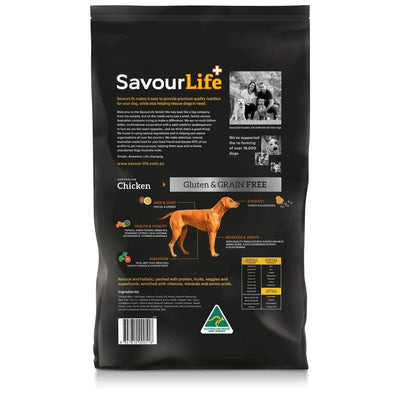 Savourlife Grain Free Chicken Adult Dog Food 10kg
