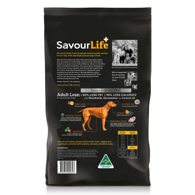 Savourlife Grain Free Dry Dog Food Lean Turkey 10kg