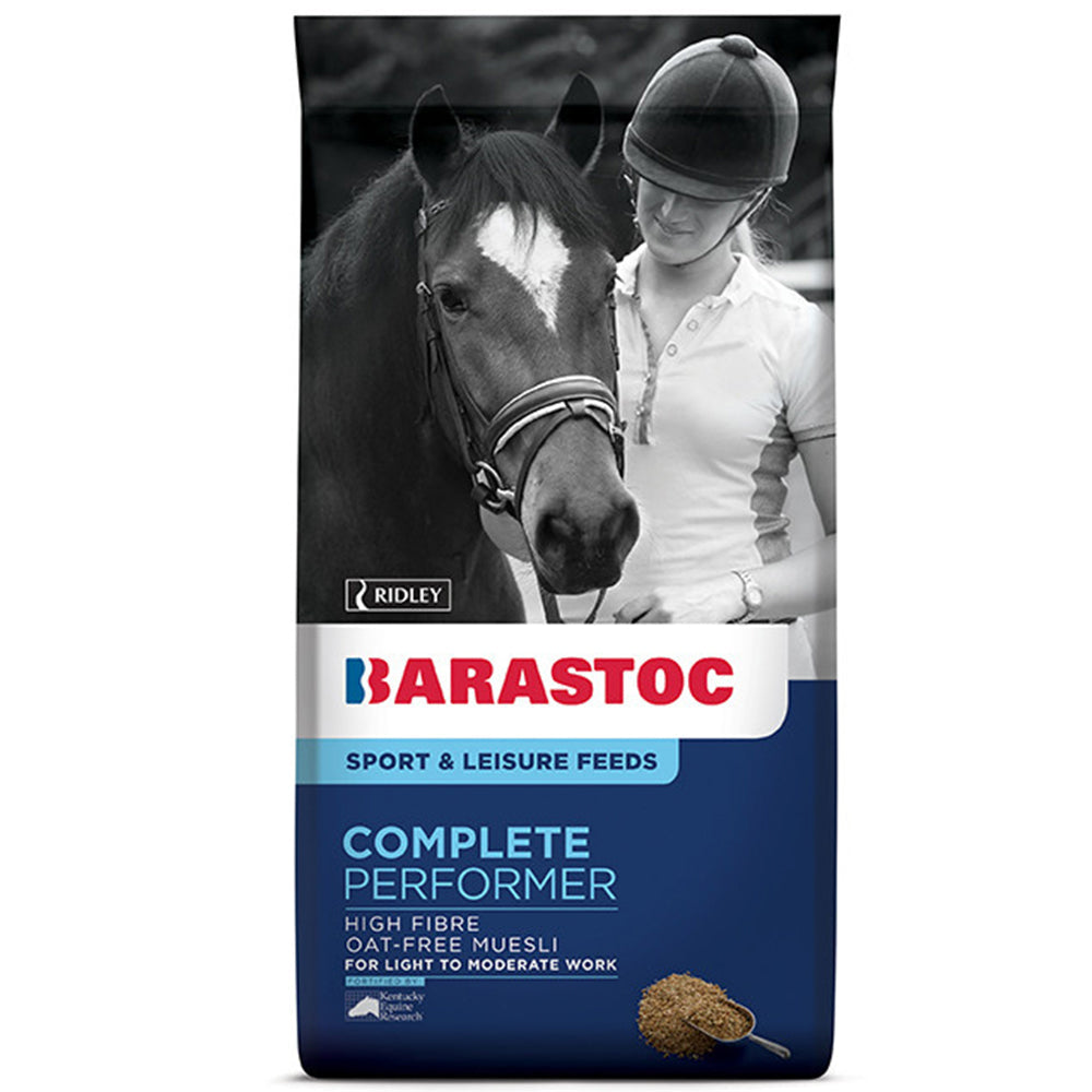 Barastoc High Fiber Muesli Horse Feed Complete Performer 20kg
