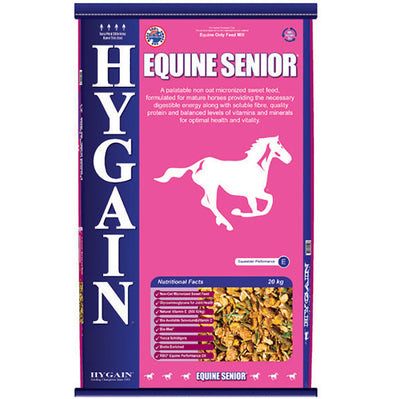 Hygain Equine Senior Horses Tasty Non-Oat Feed Supplement 20kg