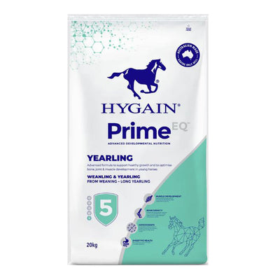 Hygain Prime EQ Yearling Stage 5 for Weanling & Yearling 20kg