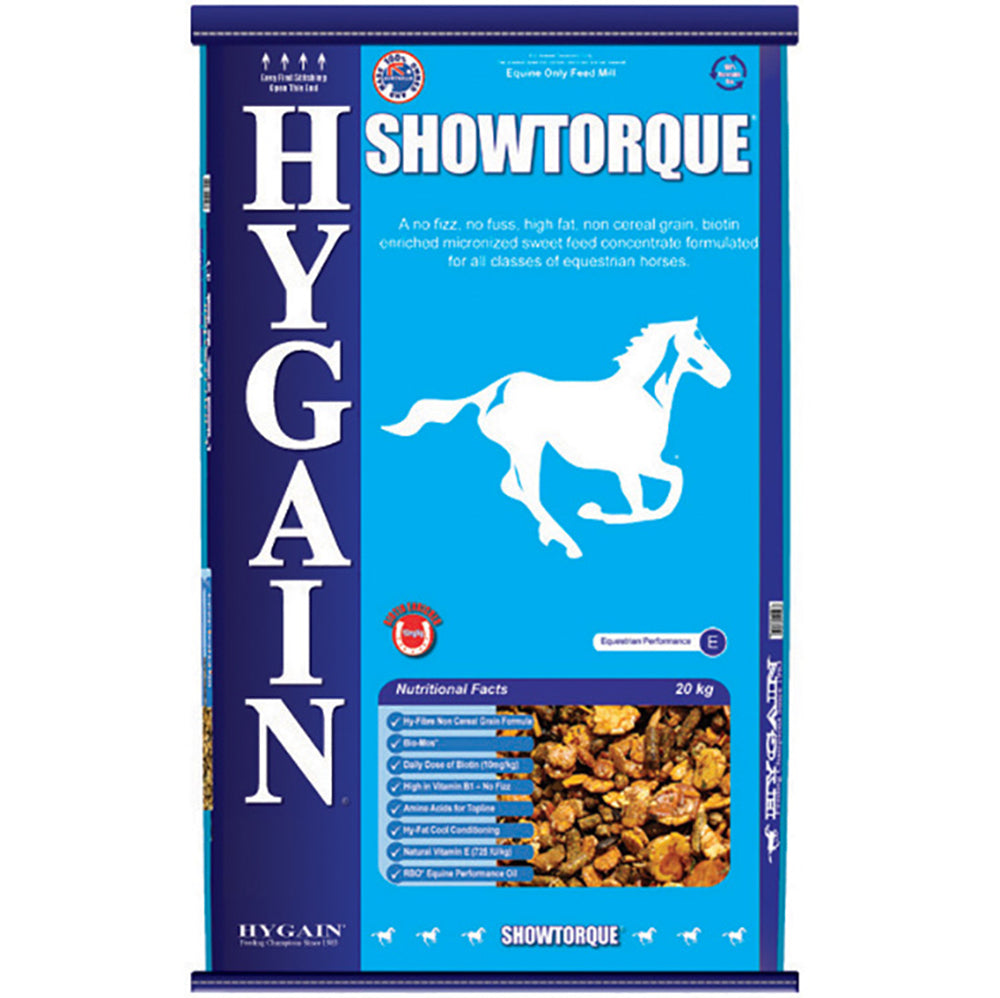 Hygain Showtorque Horses Cereal Grain Free Feed Formula 20kg
