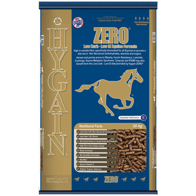 Hygain Zero Horses High Soluble Fibre Complete Feed 20kg