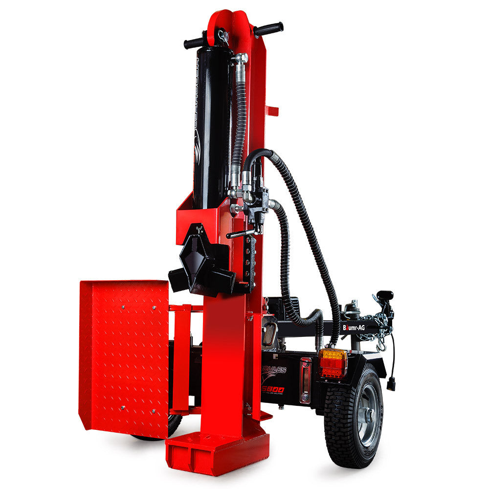65 Tonne Petrol Towable Log Splitter Horizontal/Vertical 4-Way Wedge – HPS800