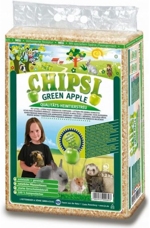 Chipsi Green Apple 60ltr 3.2kg