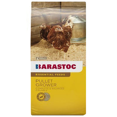 Barastoc Pullet Grower Crumble Energy Protein Poultry Pullet Feed 20kg