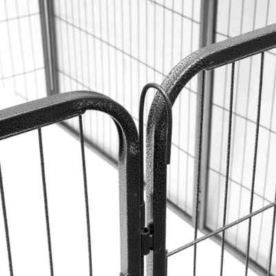 Heavy Duty 8 Panel Dog Playpen Enclosure - 24 / 60cm